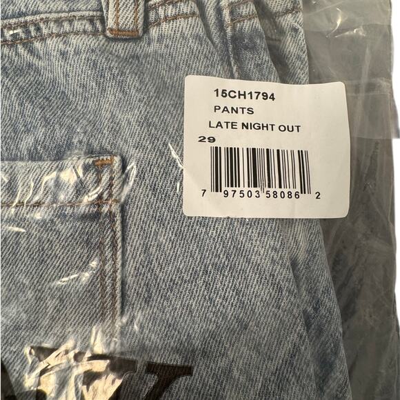 NWT BLANK NYC The Madison Crop High Rise "Late Night Out" Jeans - Picture 14 of 16